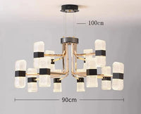 Lustre Fantaisie Eclairage Intérieur Design | Marco Lucetti 12 têtes / Blanc froid