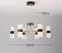 Lustre Fantaisie Eclairage Intérieur Design | Marco Lucetti 6 têtes / Blanc froid