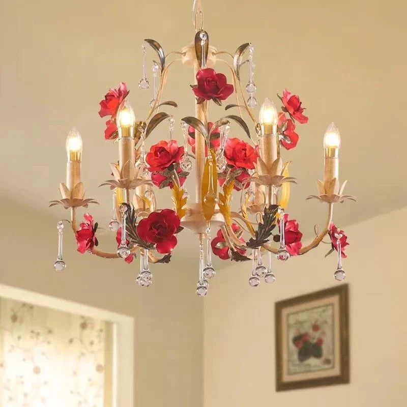 Lustre Fleur et Bougies | Marco Lucetti