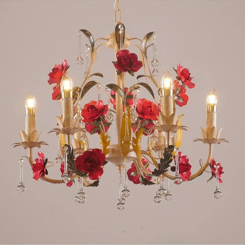 Lustre Fleur et Bougies | Marco Lucetti