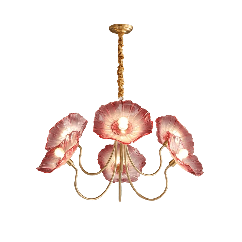 Lustre Fleurs en Verre - Style Nordique Moderne | Marco Lucetti