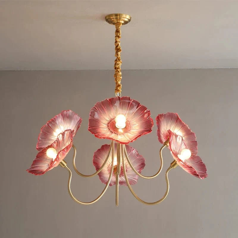 Lustre Fleurs en Verre - Style Nordique Moderne | Marco Lucetti