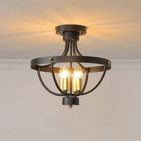 Lustre Géométrique Moderne de Ferme - Éclairage Suspendu Rustique | Marco Lucetti
