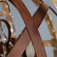 Lustre Globe Bois Antique | Marco Lucetti