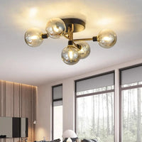 Lustre Gris Fumée Moderne pour Maison Intérieur | Marco Lucetti