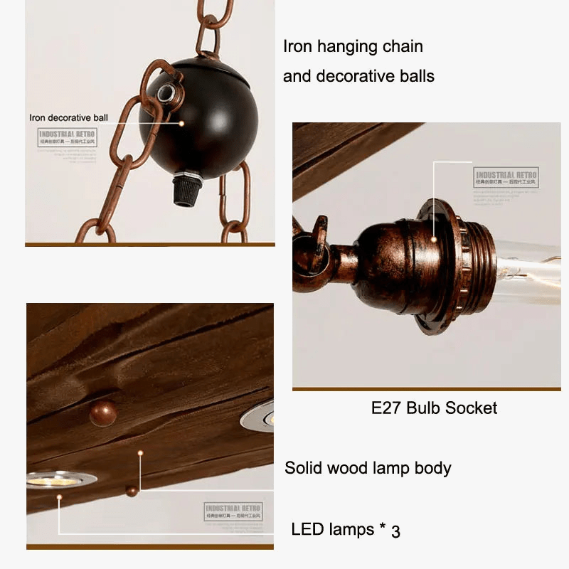 Lustre Industriel Chic | Marco Lucetti