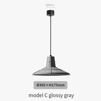 Lustre industriel en béton pour bar maison au style loft rétro | Marco Lucetti