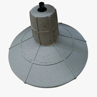 Lustre industriel en béton pour bar maison au style loft rétro | Marco Lucetti