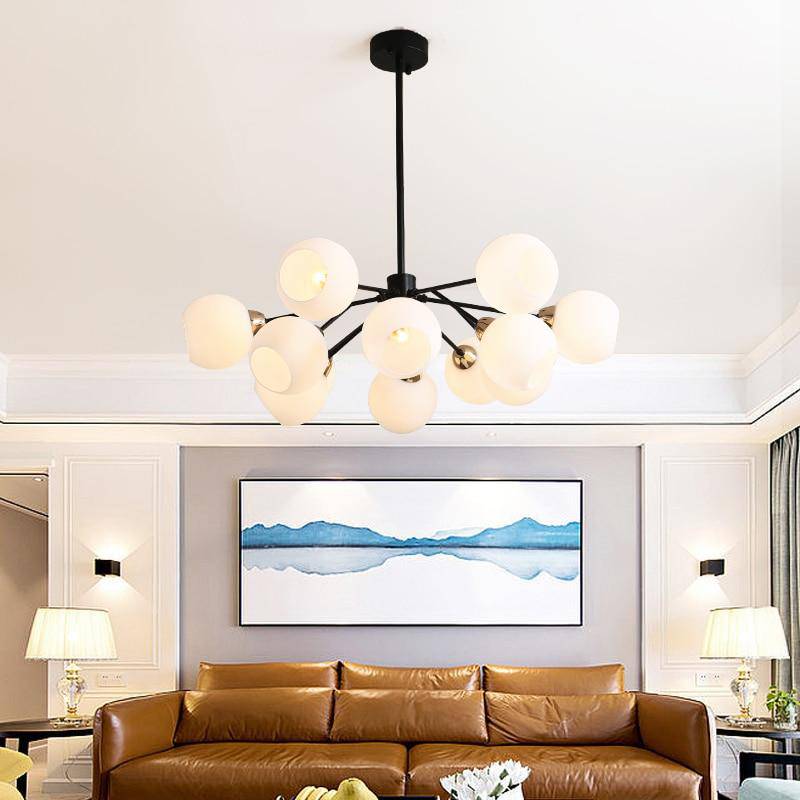 Lustre Industriel en Verre à Boules | Marco Lucetti