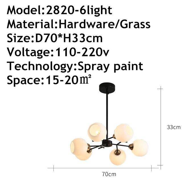 Lustre Industriel en Verre à Boules | Marco Lucetti 6