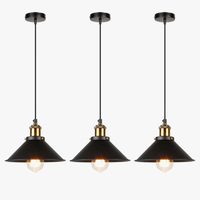 Lustre Industriel Rétro à Trois Têtes Suspendues - Sélection Maison | Marco Lucetti