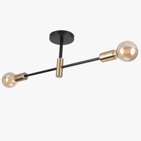 Lustre industriel rétro en fer forgé - Design Vintage | Marco Lucetti