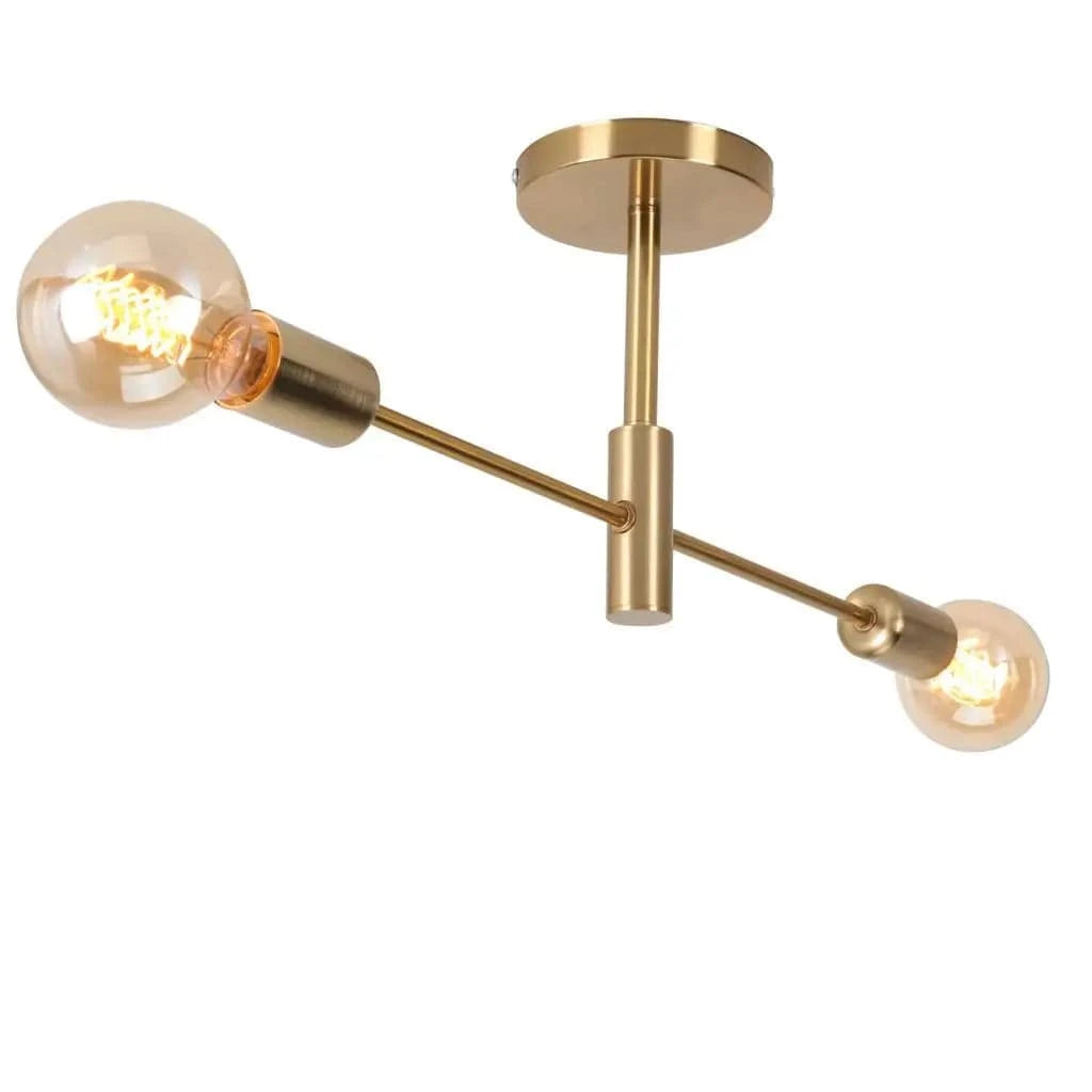 Lustre industriel rétro en fer forgé - Design Vintage | Marco Lucetti Modèle C1