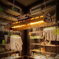 Lustre industriel rétro pour bar café | Marco Lucetti