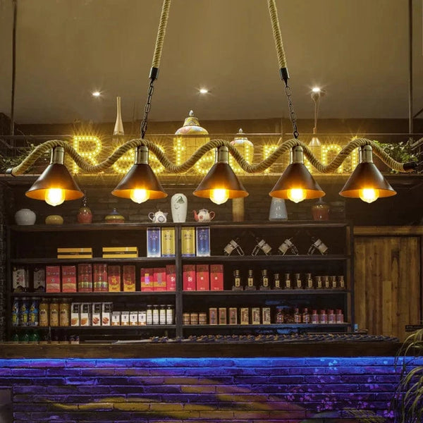 Lustre Industriel Rétro pour Restaurant | Marco Lucetti