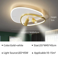 Lustre Intérieur Moderne à LED pour Décoration Maison