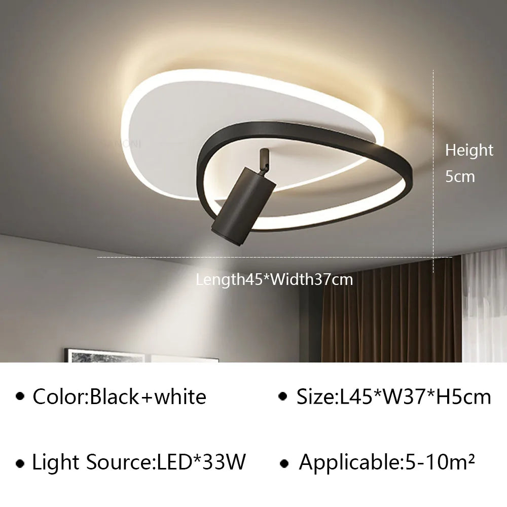 Lustre Intérieur Moderne à LED pour Décoration Maison