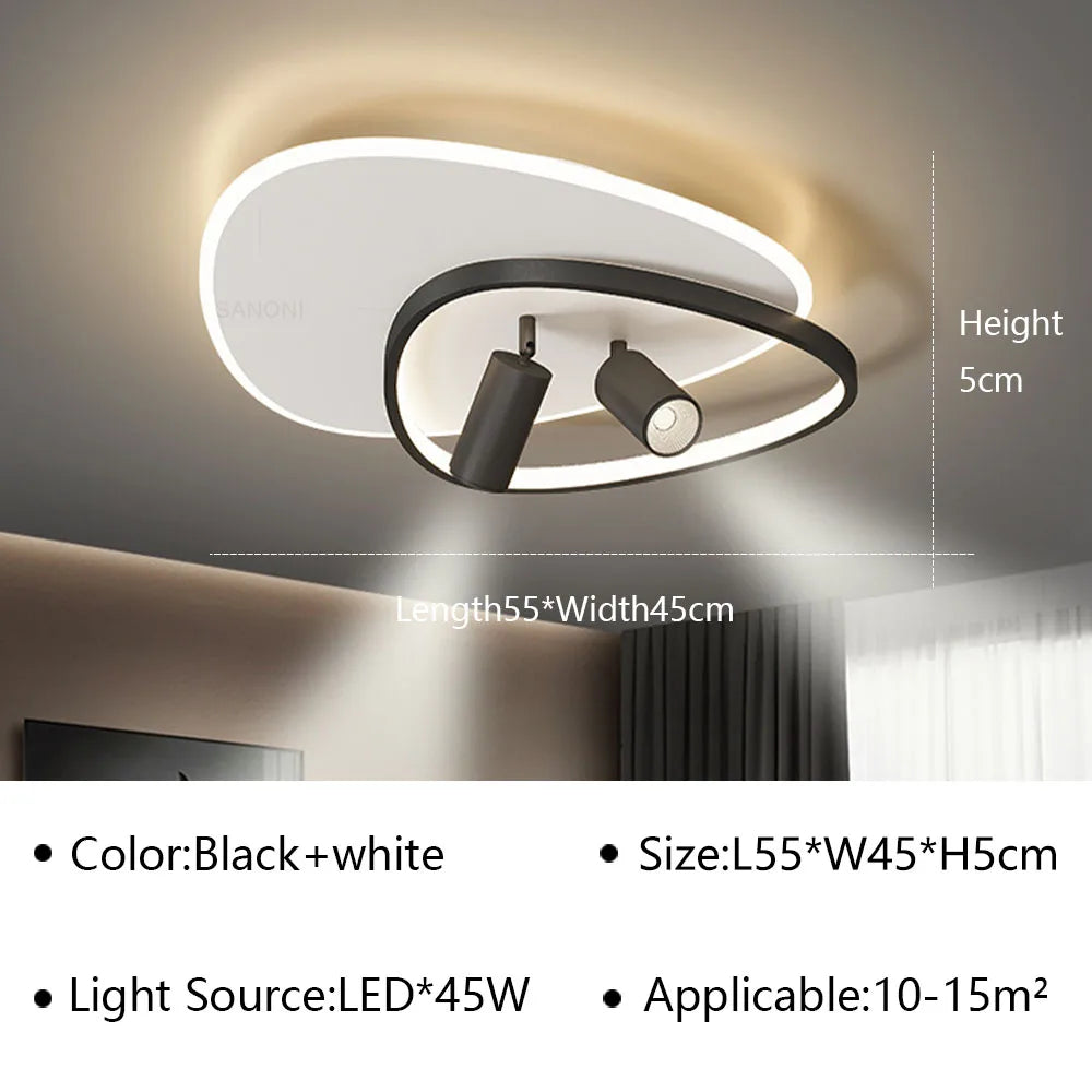 Lustre Intérieur Moderne à LED pour Décoration Maison