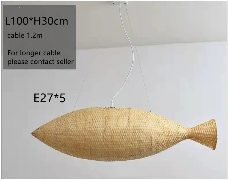 Lustre bambou - Élégance Orientale
