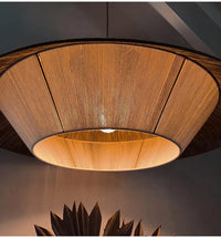 Lustre japonais en corde de chanvre. | Marco Lucetti