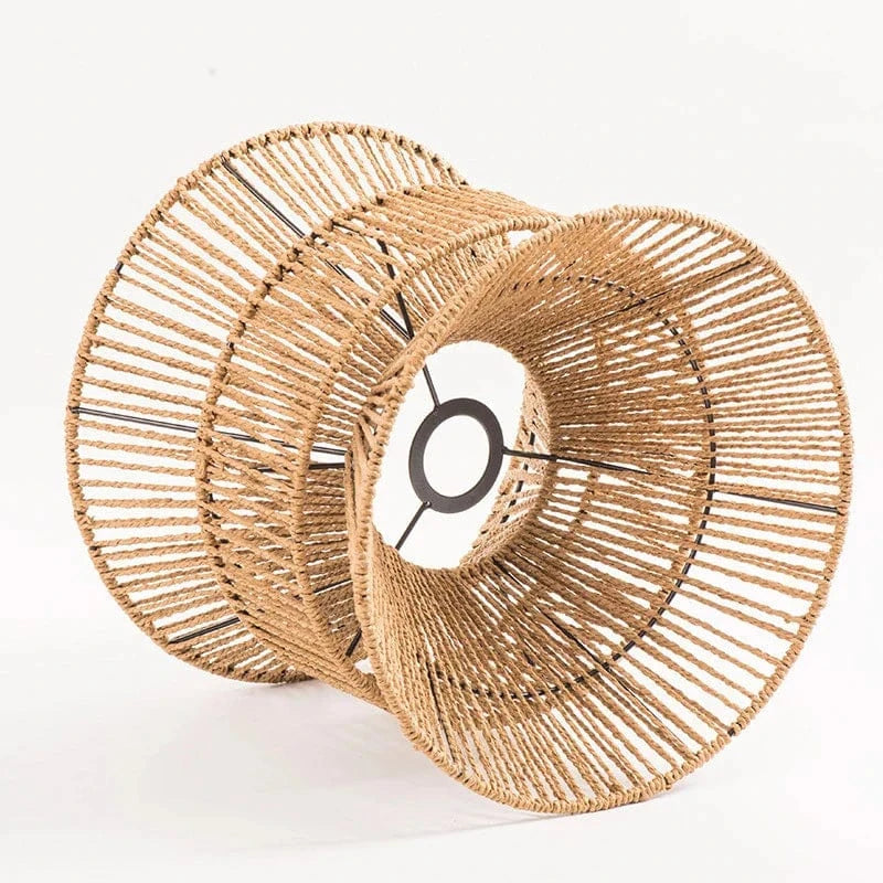 Lustre japonais en corde de papier Wabi-sabi | Marco Lucetti