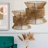 Lustre japonais en corde de papier Wabi-sabi | Marco Lucetti