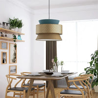 Lustre Japonais Moderne en Tissu - Élégance Créative | Marco Lucetti