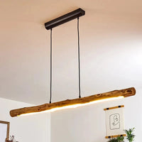 Lustre japonais rétro en bois massif pour ambiance restaurant authentique | Marco Lucetti