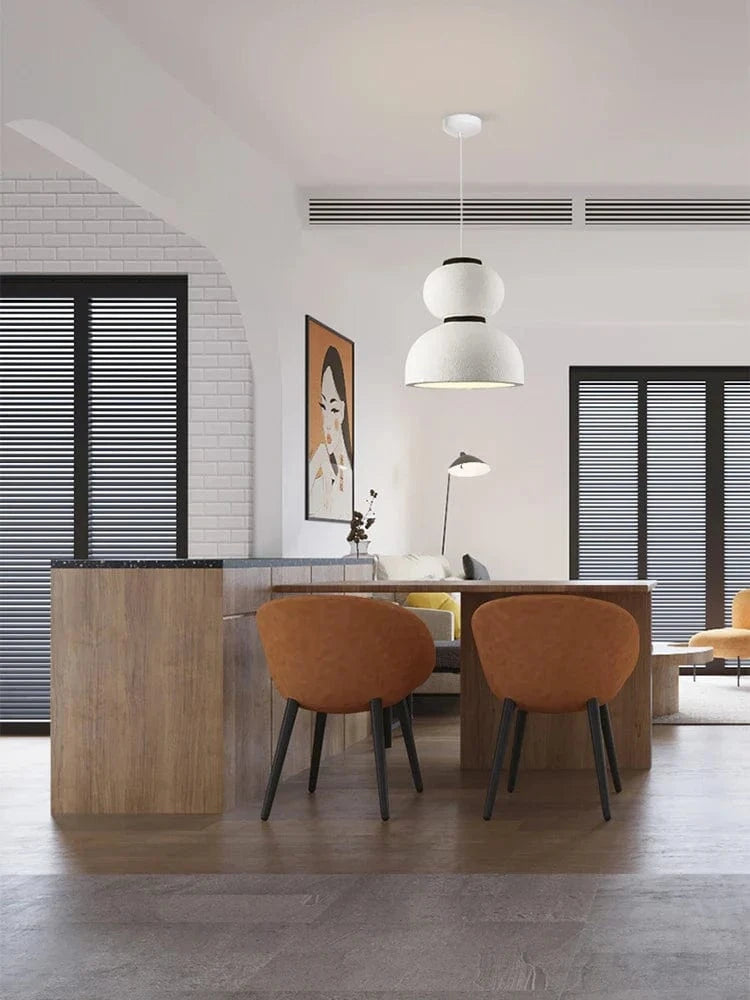 Lustre Japonais Silencieux Style Scandinave - Luminaire Noguchi Ballpour le Restaurant | Marco Lucetti UN