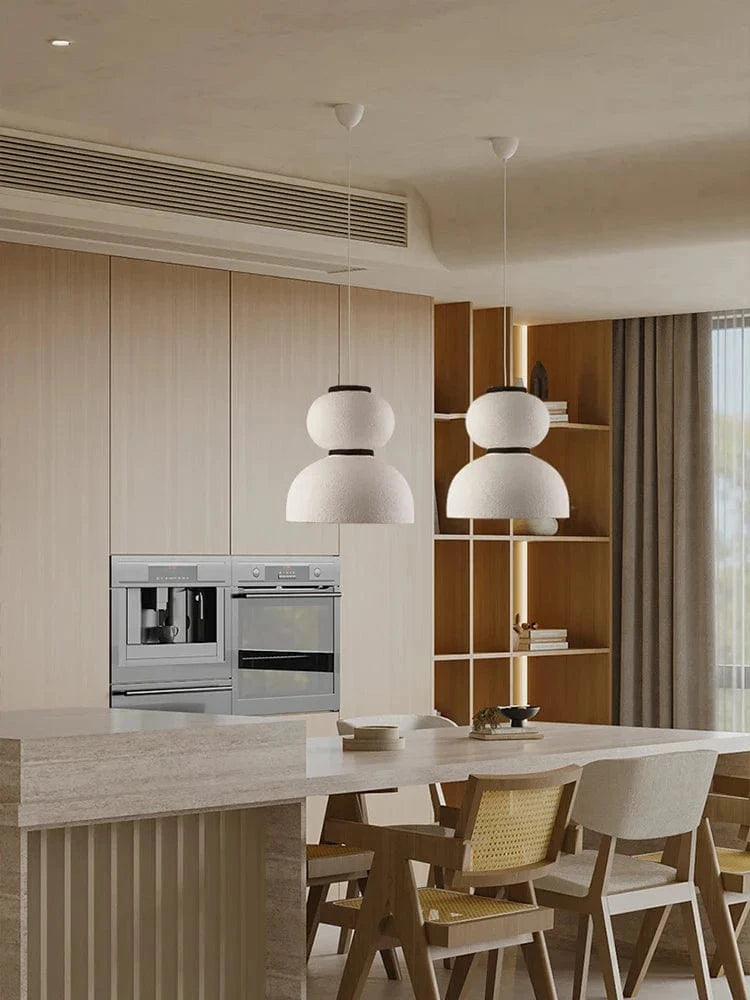 Lustre Japonais Silencieux Style Scandinave - Luminaire Noguchi Ballpour le Restaurant | Marco Lucetti UN