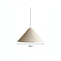 Lustre Japonais Wabi Sabi en Papier de Riz LED - Édition Spéciale