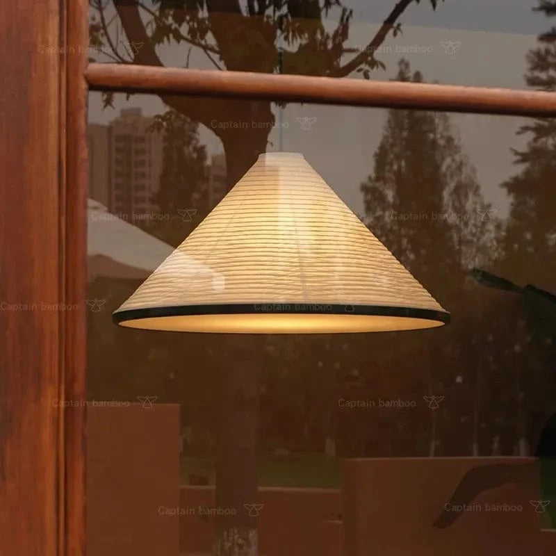 Lustre Japonais Wabi Sabi en Papier de Riz LED - Édition Spéciale | Marco Lucetti