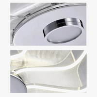  Lustre Lampe Ronde Acrylique Moderne pour Salon et Salle à Manger | Marco Lucetti