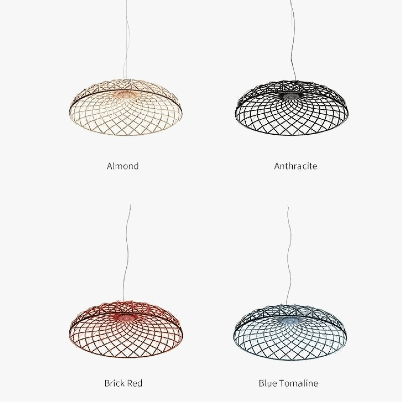 Lustre LED à Corde Tressée Sandyha - Pour Salon et Salle à Manger | Marco Lucetti
