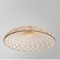 Lustre LED à Corde Tressée Sandyha - Pour Salon et Salle à Manger | Marco Lucetti