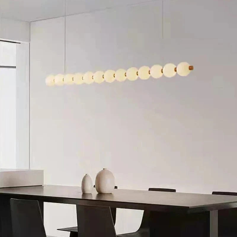 Lustre LED Acrylique Boule avec Cordon d'Éclairage Réglable - Idéal pour Boutiques | Marco Lucetti
