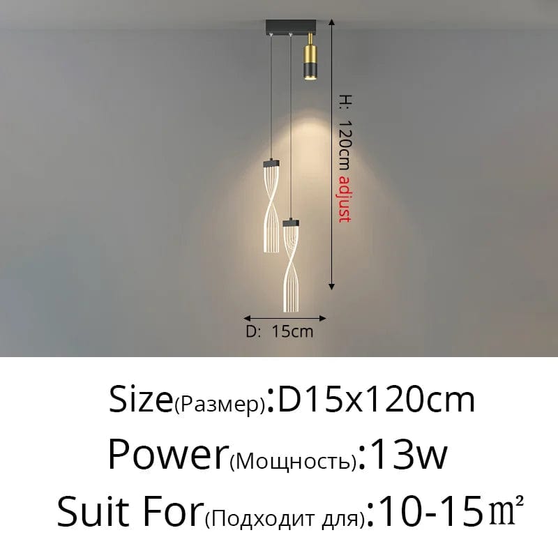 Lustre LED Acrylique Mod'Led | Marco Lucetti