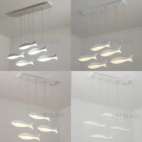Lustre LED Acrylique Suspendu Poisson Moderne | Marco Lucetti