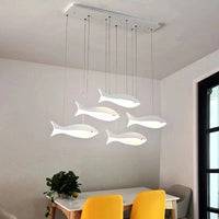 Lustre LED Acrylique Suspendu Poisson Moderne | Marco Lucetti
