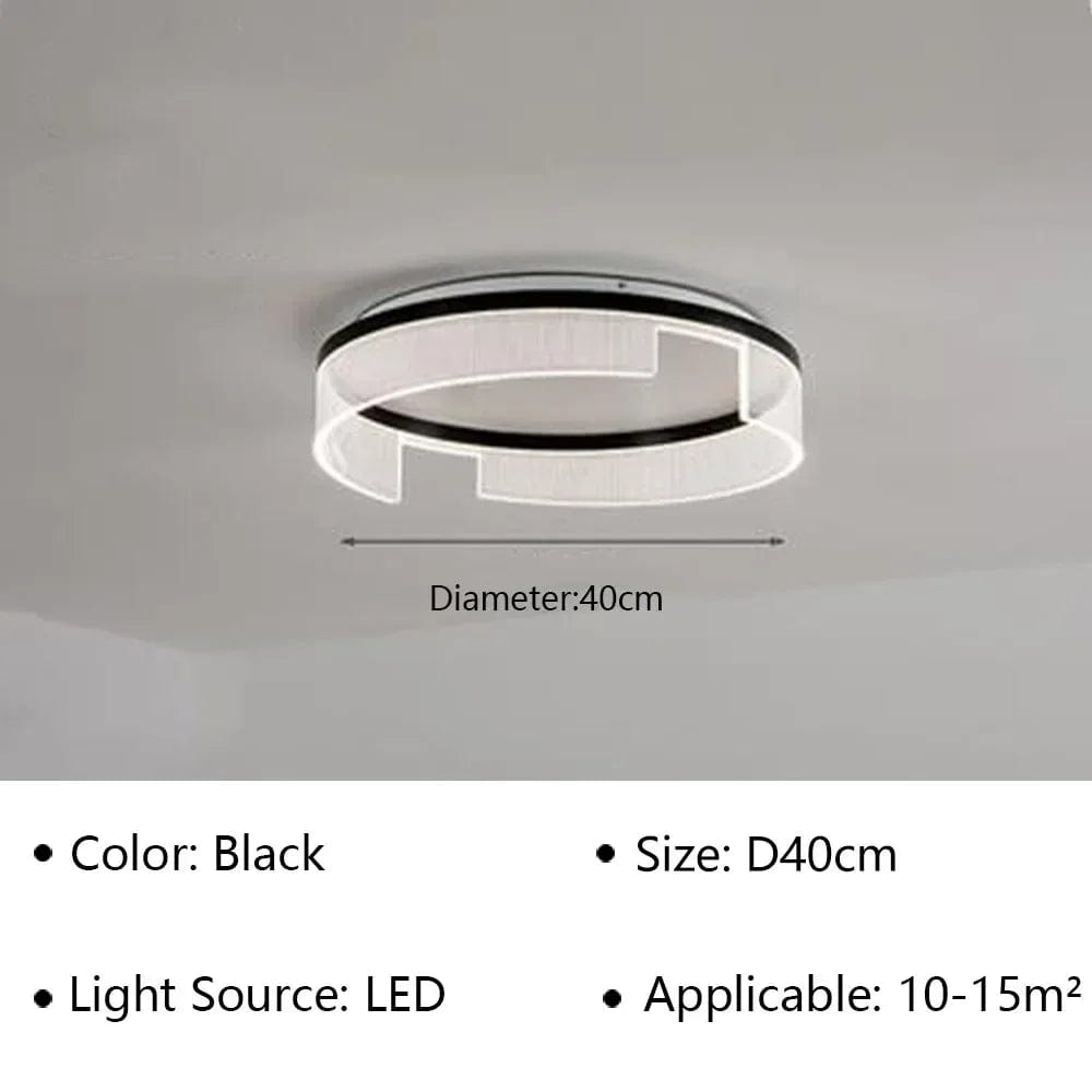 Lustre LED Anneaux Suspendu Nordique Moderne | Marco Lucetti