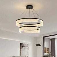 Lustre LED Anneaux Suspendu Nordique Moderne | Marco Lucetti