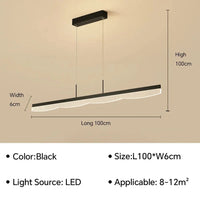 Lustre LED Anneaux Suspendu Nordique Moderne | Marco Lucetti Type E 100 cm / Blanc chaud (pas de RC)