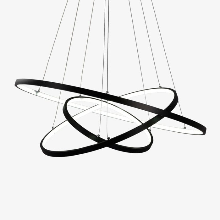 Lustre LED Anneaux Suspendus Design | Marco Lucetti