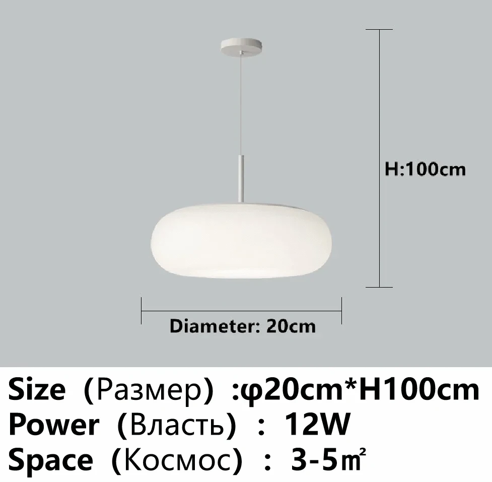 Lustre LED Apple - Élégance Moderne pour la Maison | Marco Lucetti Lustre D20CM A / Promesse avec télécommande