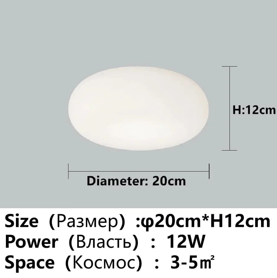 Lustre LED Apple - Élégance Moderne pour la Maison | Marco Lucetti Plafonnier D20CM A / Promesse avec télécommande