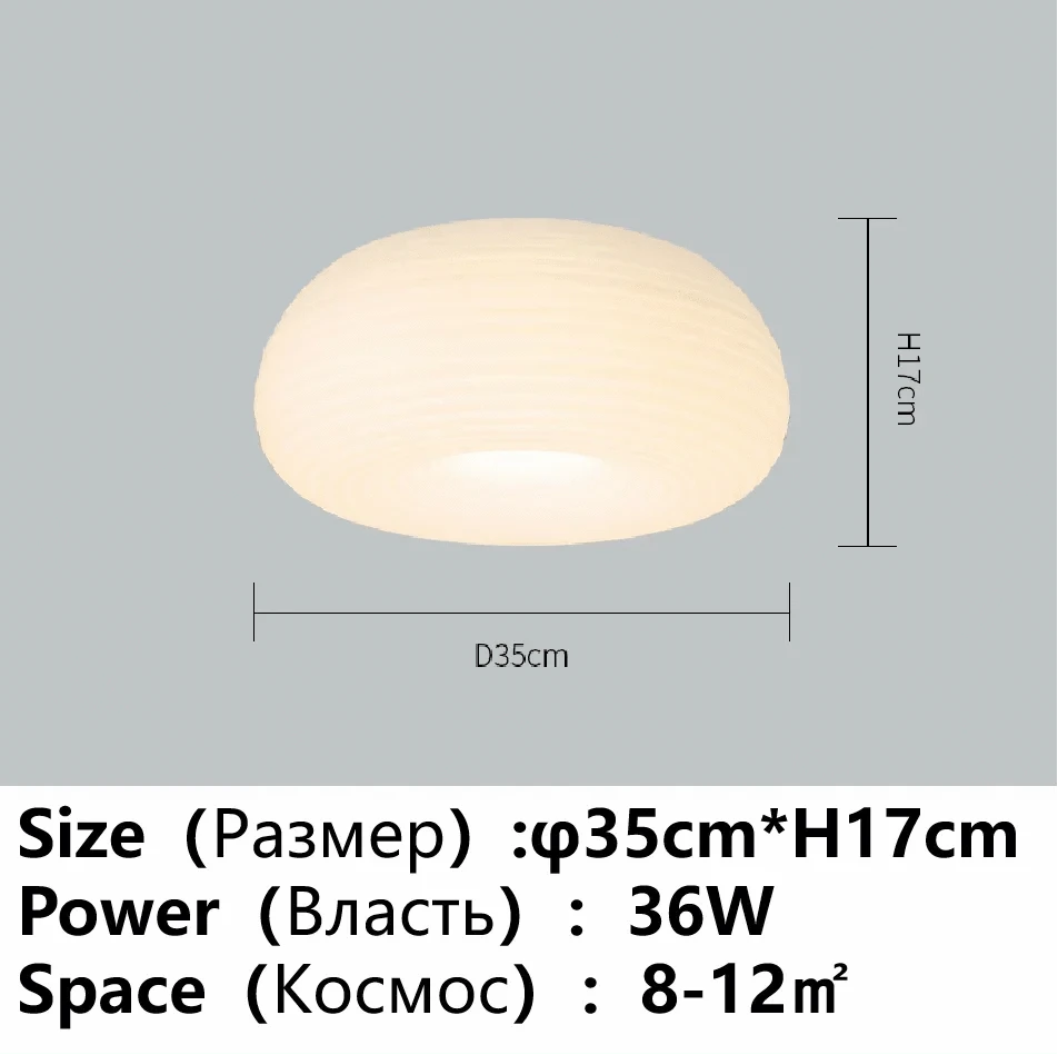 Lustre LED Apple - Élégance Moderne pour la Maison | Marco Lucetti Plafonnier D35CM B / Promesse avec télécommande