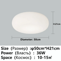 Lustre LED Apple - Élégance Moderne pour la Maison | Marco Lucetti Plafonnier D50CM A / Promesse avec télécommande