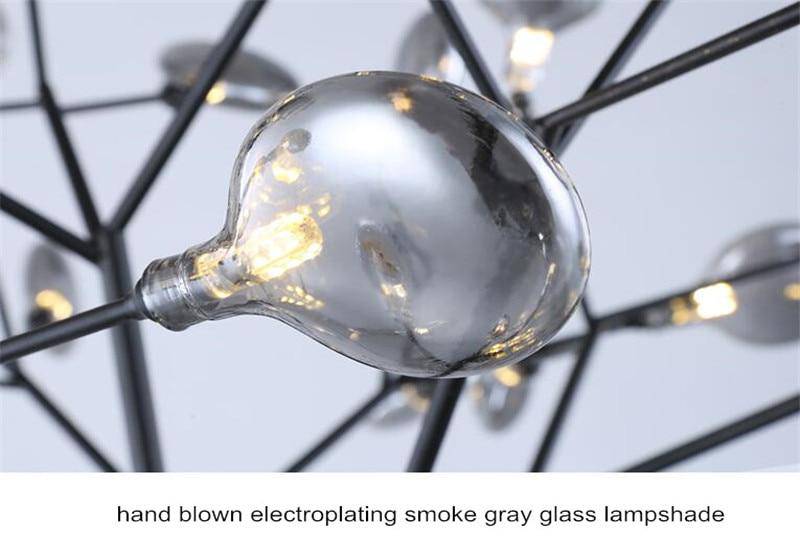 Lustre LED Arbre à Branches Leaf Design | Marco Lucetti