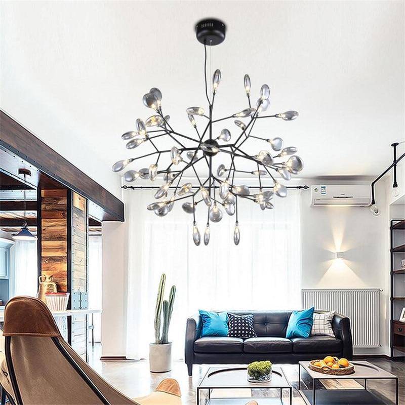 Lustre LED Arbre à Branches Leaf Design | Marco Lucetti