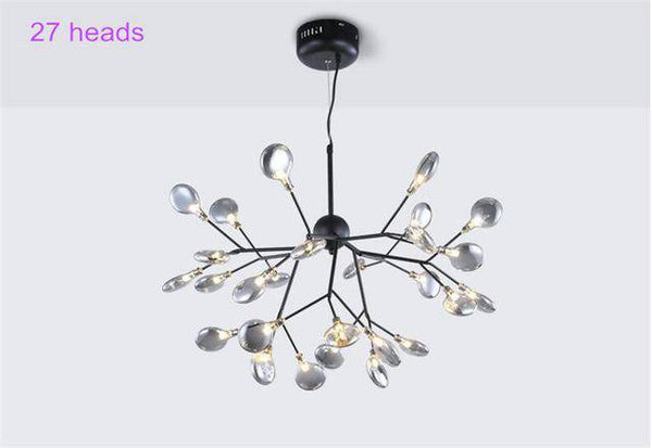 Lustre LED Arbre à Branches Leaf Design | Marco Lucetti 27 lampes - 75x60cm / Chaude